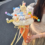 Bouquet Cornet de Glace Kawaii – Petites Peluches