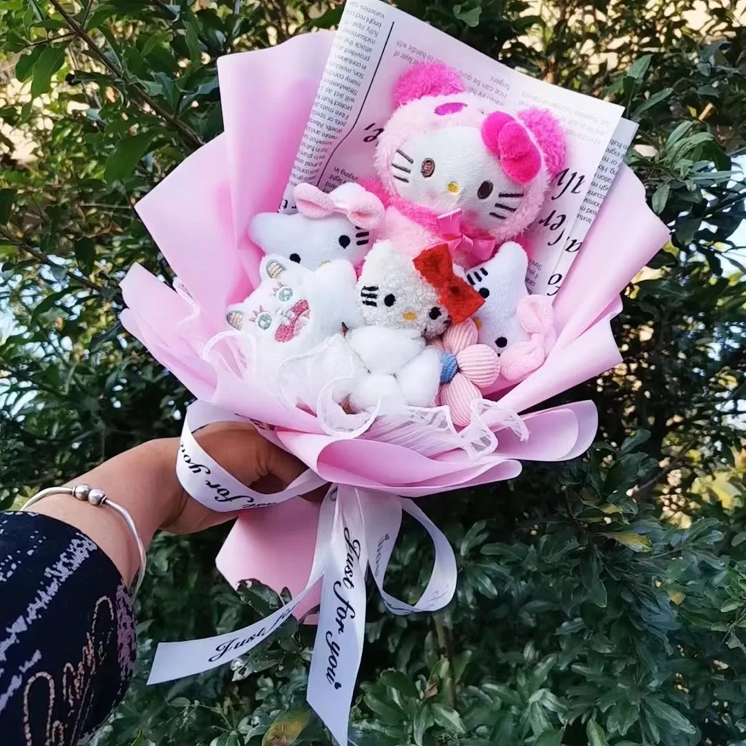 Bouquet de Peluches Capybara Kawaii