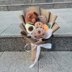 Bouquet de peluches capybara kawaii - vue 5