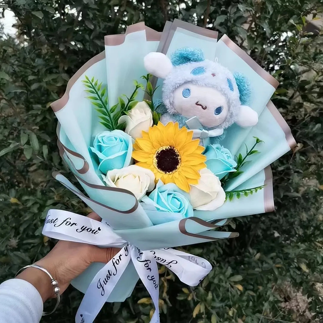 Bouquet de Peluches Capybara Kawaii