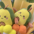 Bouquet peluche bubble tea et avocat kawaii - vue 3