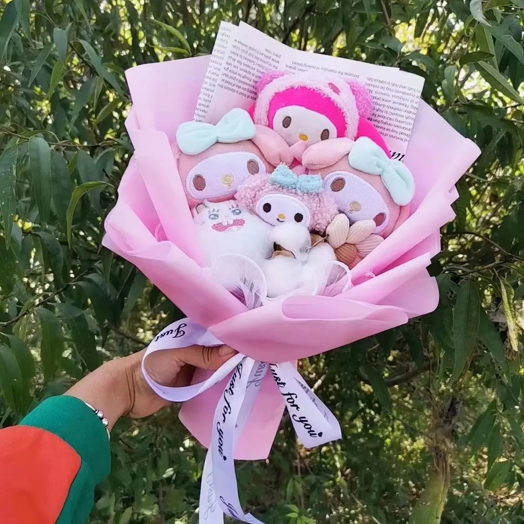 Bouquet de Peluches Capybara Kawaii