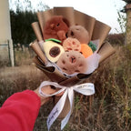 Bouquet de peluches capybara kawaii - vue 2