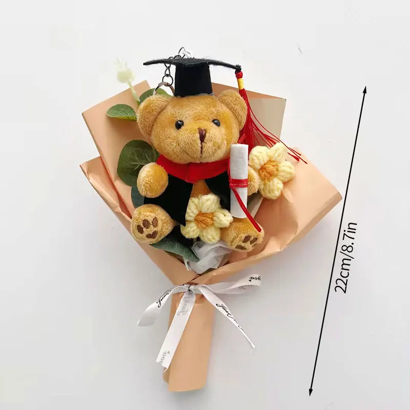 Mini Bouquet Kawaii au Crochet