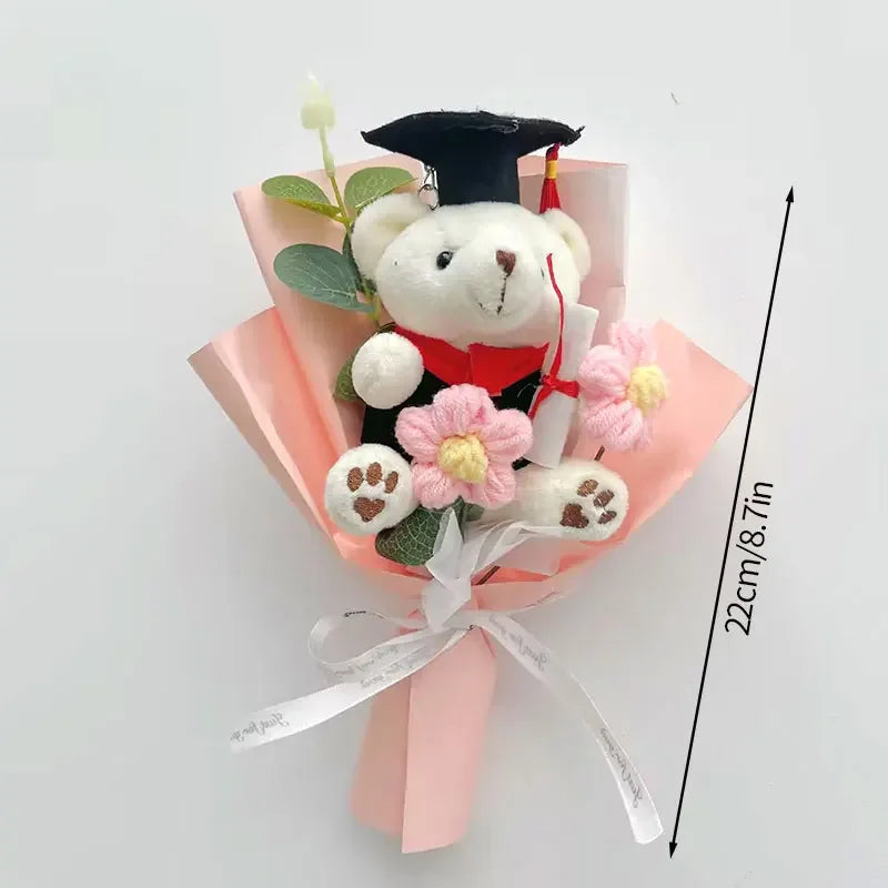 Mini Bouquet Kawaii au Crochet