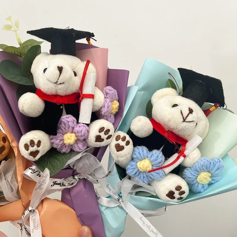 Mini Bouquet Kawaii au Crochet