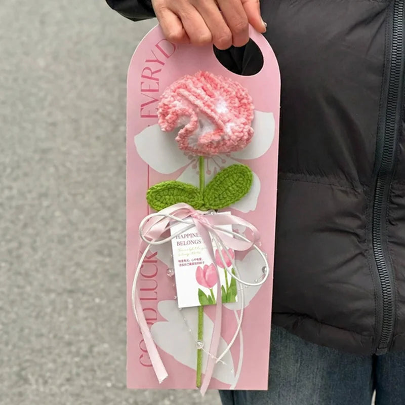 Mini Bouquet Poupée Diplômée au Crochet